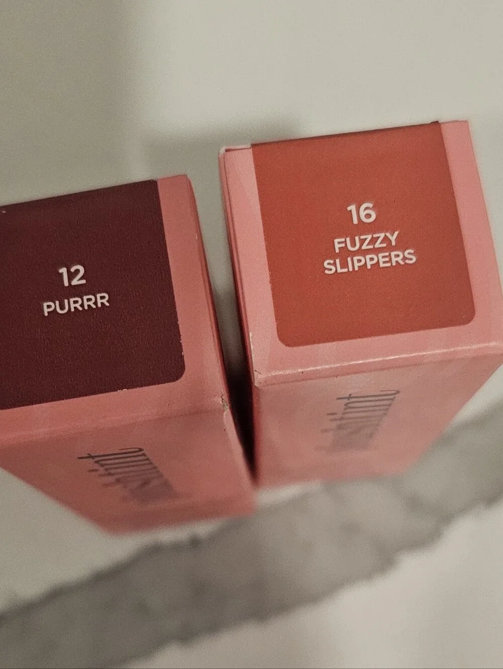 TWO full-size Benefit Plushtint lip tints